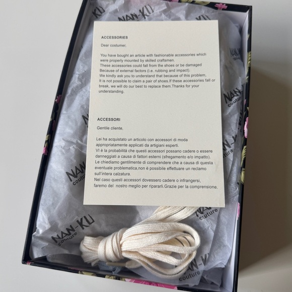 NIB Free People x Nan-ku Cruise Studded Hi Top Sneakers, Mellow Mauve, 41/11 - Picture 10 of 10